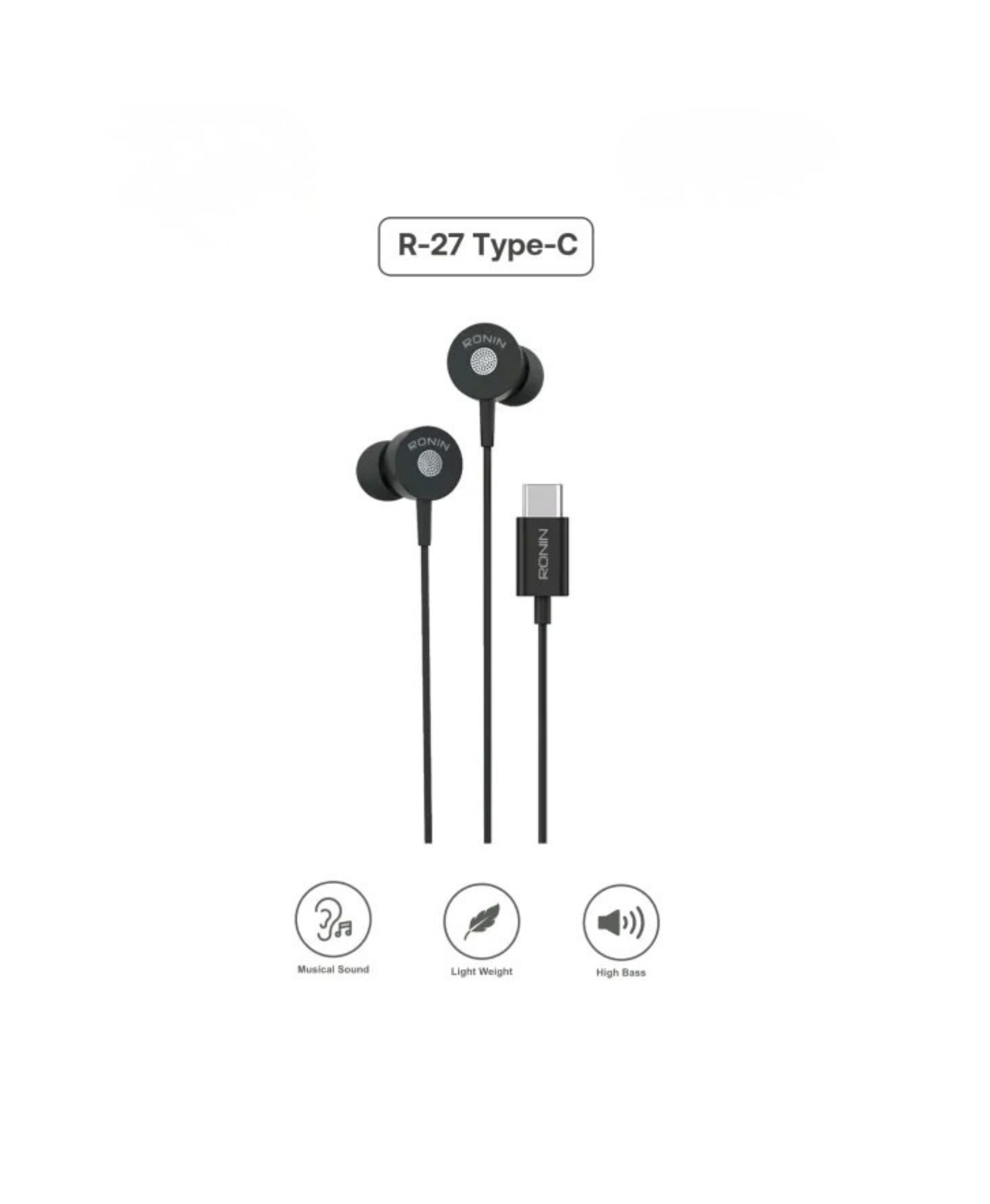 Ronin R-27 Type-c Handsfree